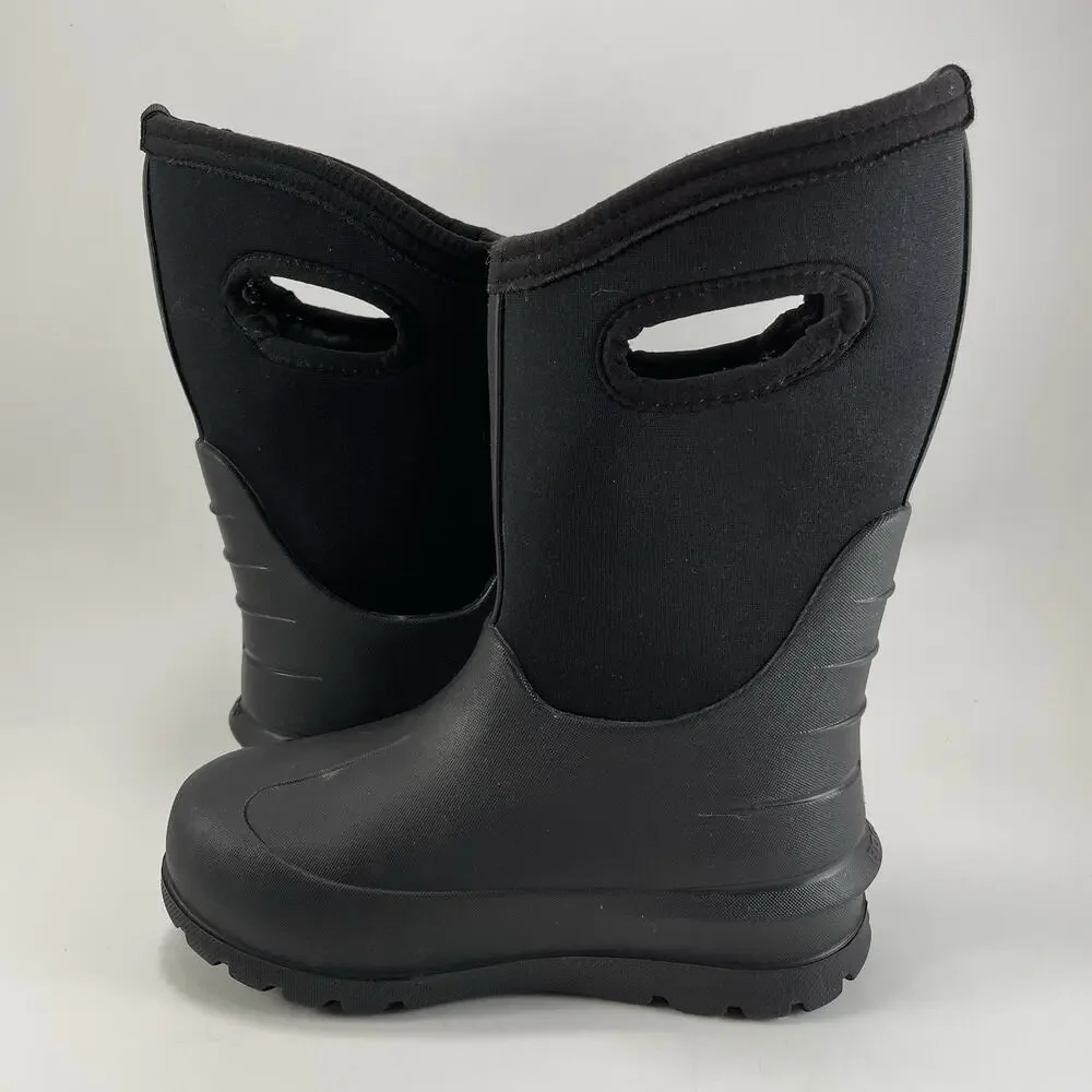 Bogs Classic High Handle Boots Waterproof Neoprene Insulated Youth 2 Boys Child